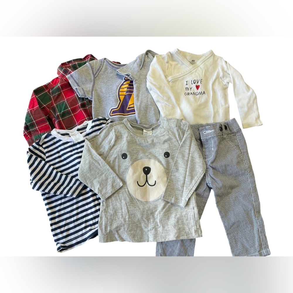 Baby Boy Clothing Bundle – Size 3–6 Months